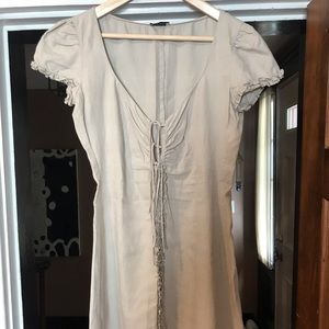 Linen Emporio Armani dress
